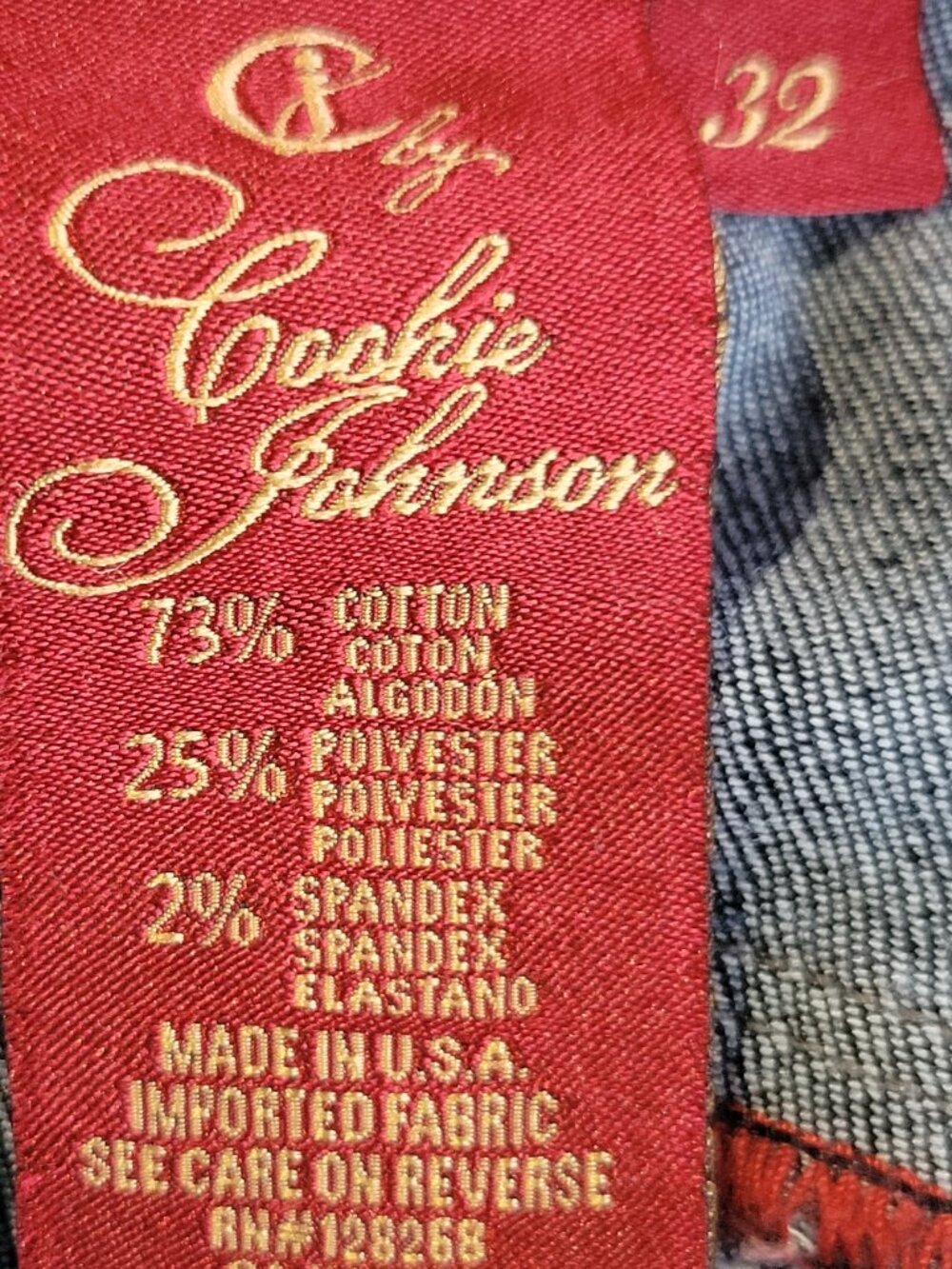 CJ by Cookie Johnson Dynasty Jeans Size 32 - Picture 11 of 11